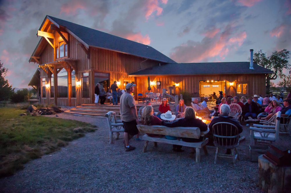 home with group of people