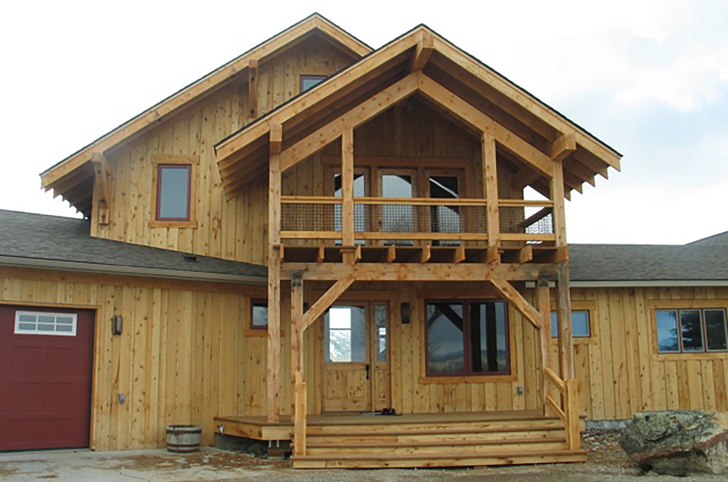 Timber Frame House